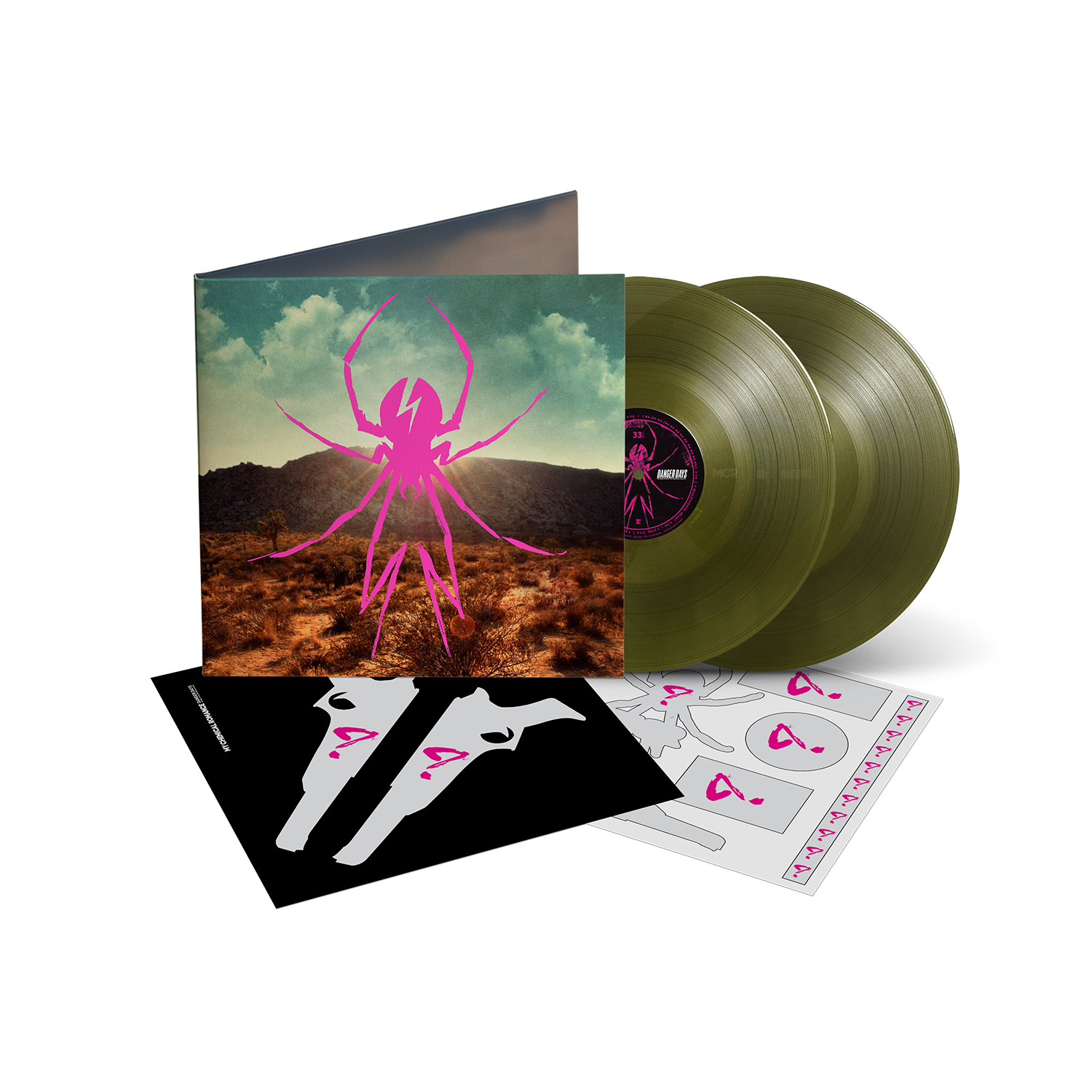 Danger Days (Deluxe Edition) Green Sludge Vinyl 2LP – My Chemical