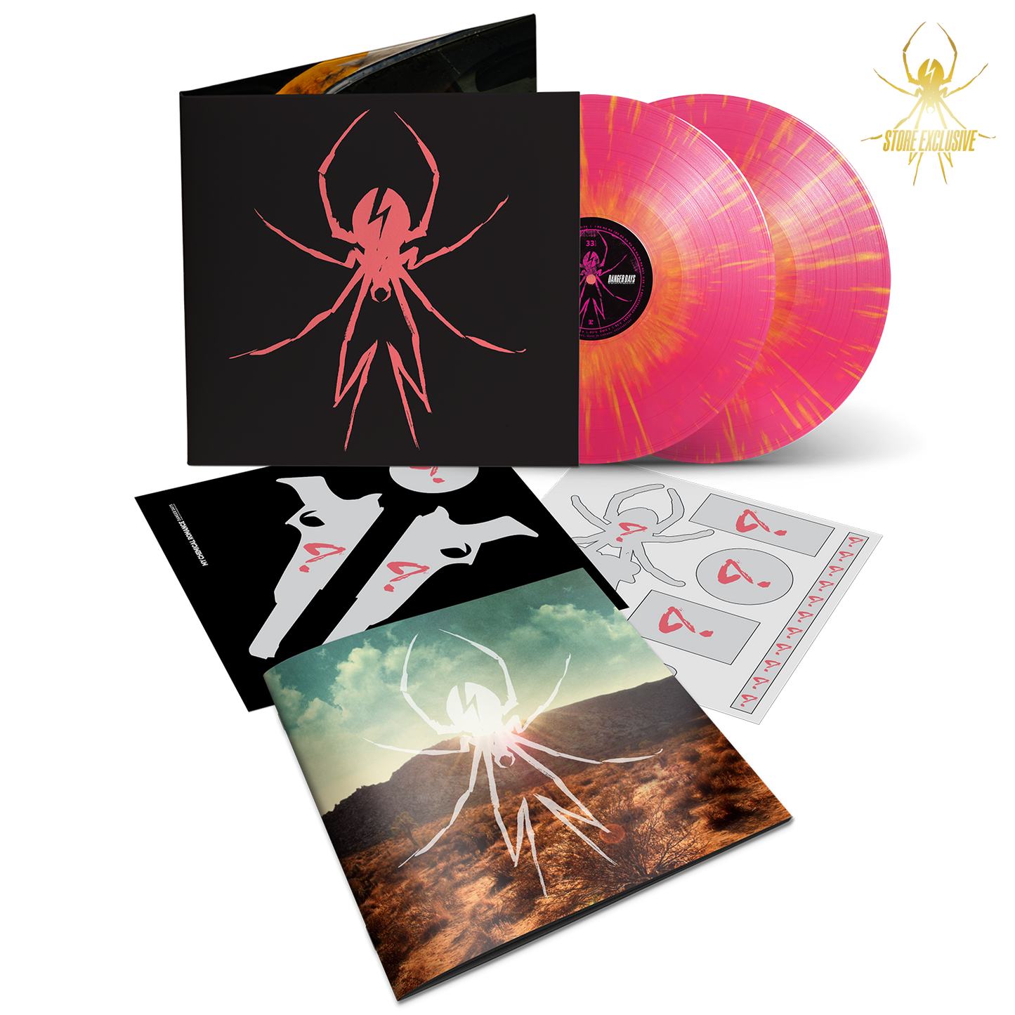 Danger Days (Deluxe Edition) Exclusive Pink Starburst Vinyl 2LP