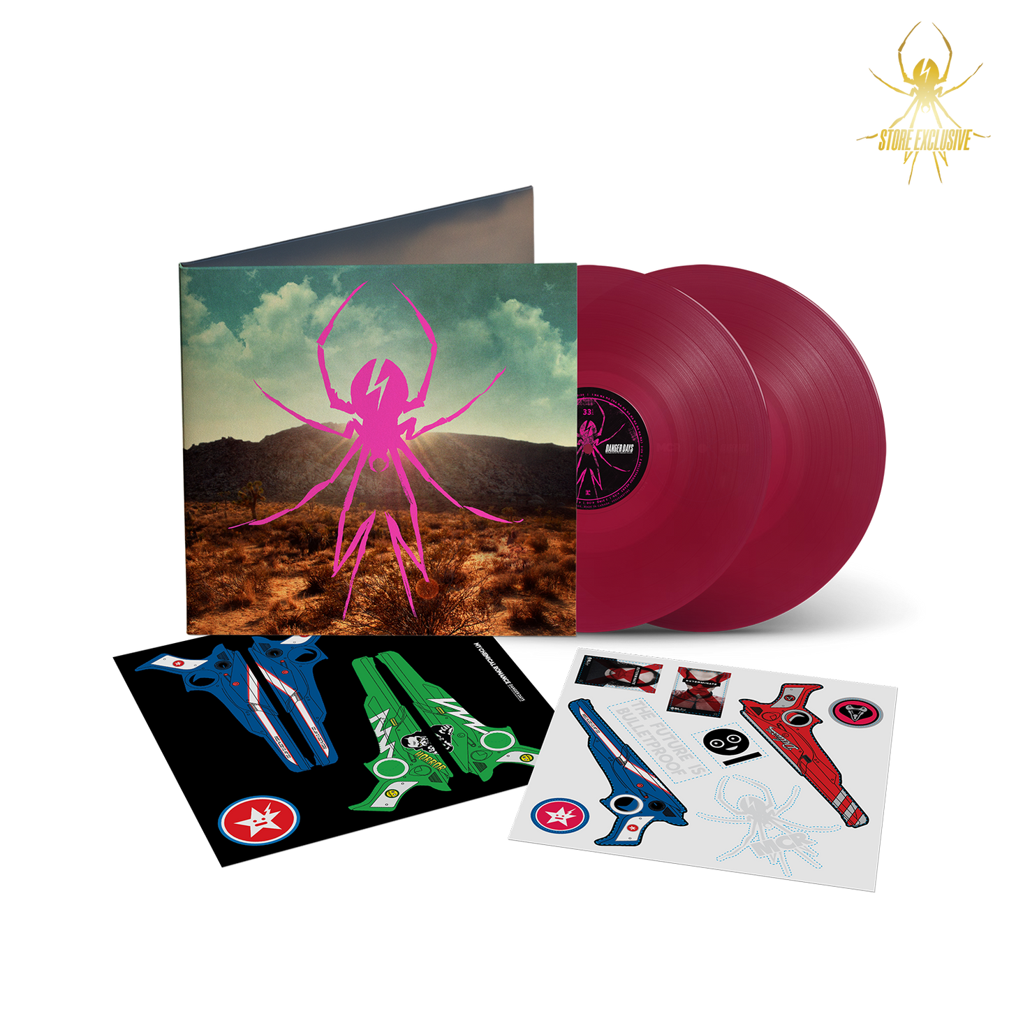 Danger Days (Deluxe Edition) Spotify Exclusive Ruby Vinyl 2LP