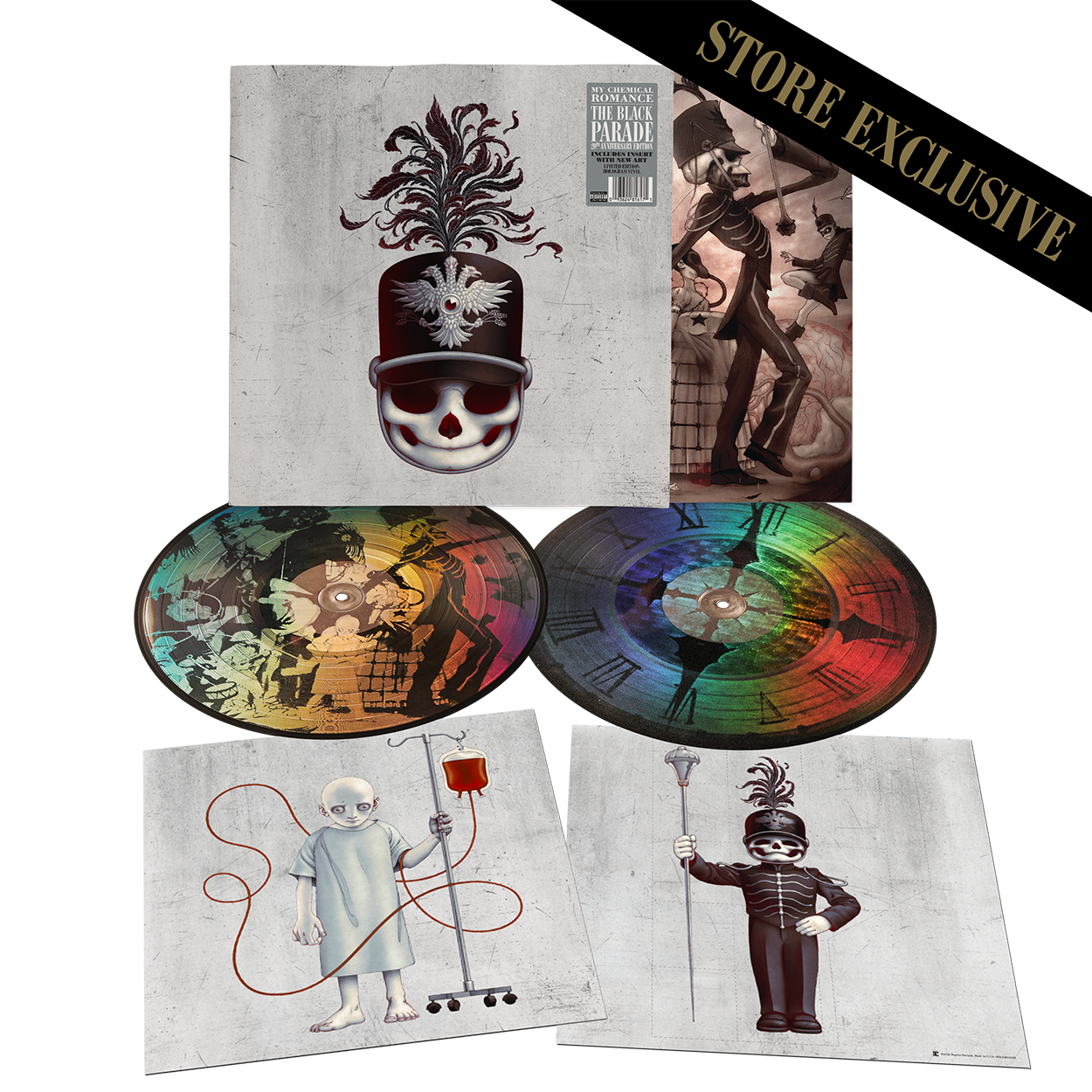 The Black Parade (20th Anniversary Edition) Laser-Etched Hologram LP