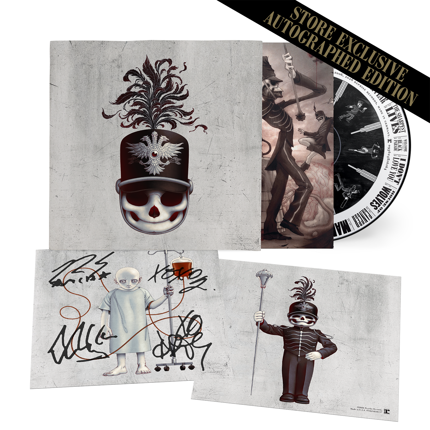 My Chemical Romance CD サイン付き The Black Parade (20th Anniversary Deluxe Edition) Signed CD – My
