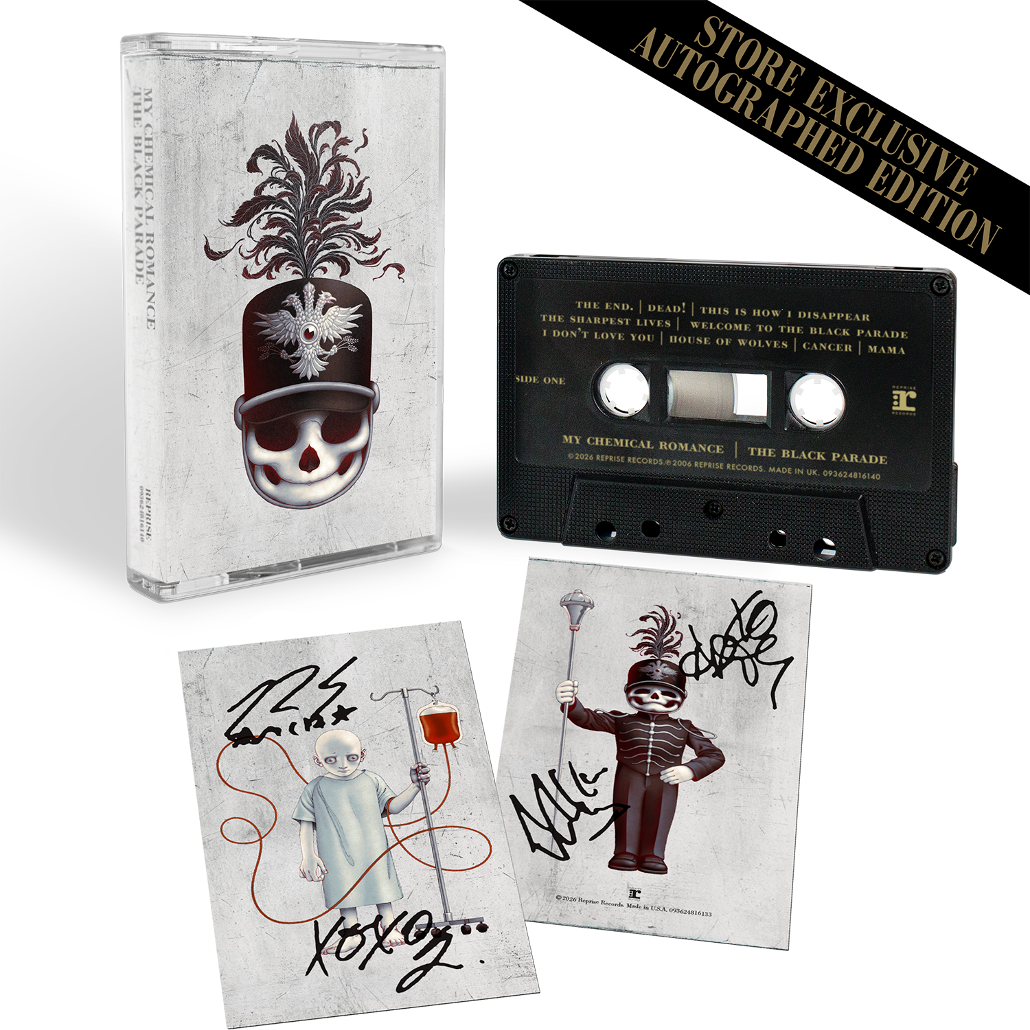 My Chemical Romance The Black Parade 限定版 The Black Parade (20th Anniversary Deluxe Edition) Signed Cassette