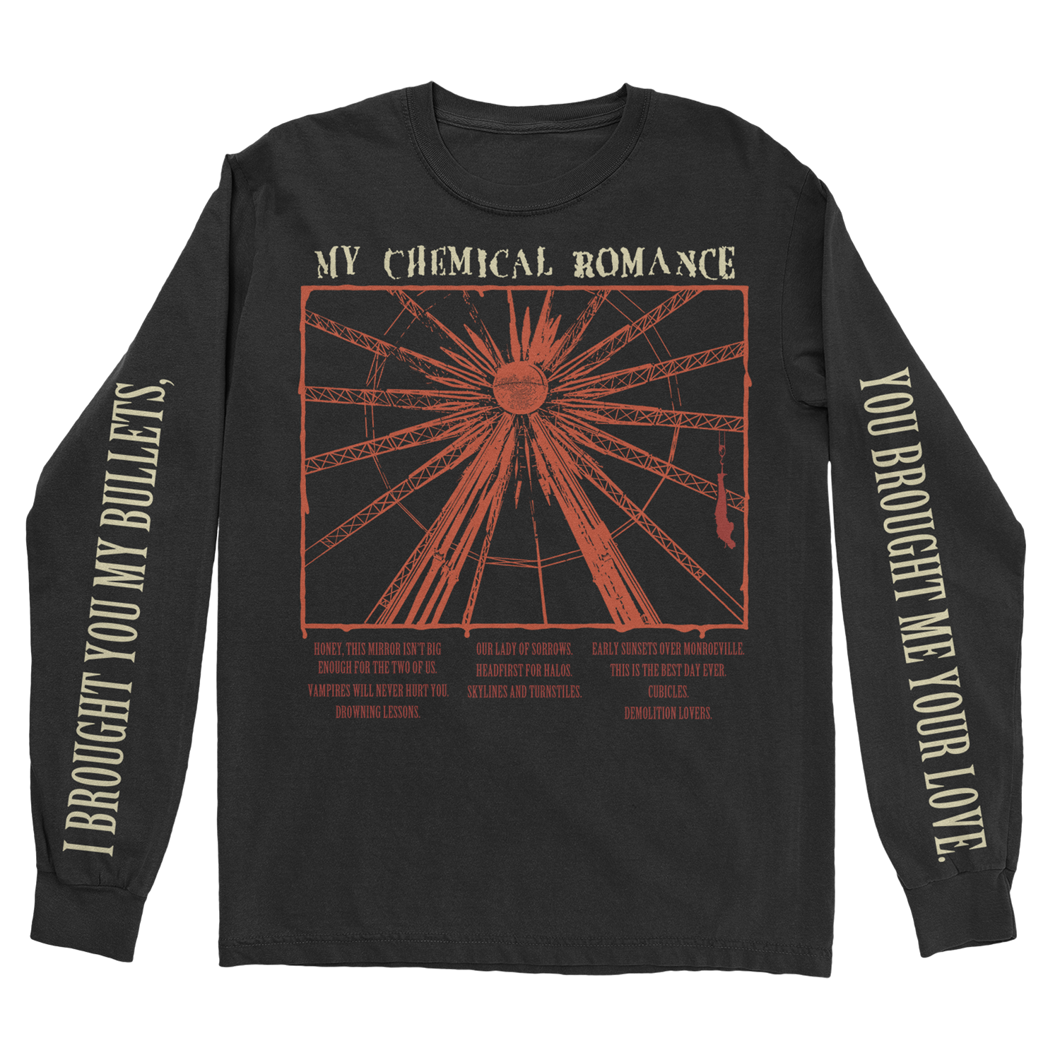 Mcr shirt hotsell