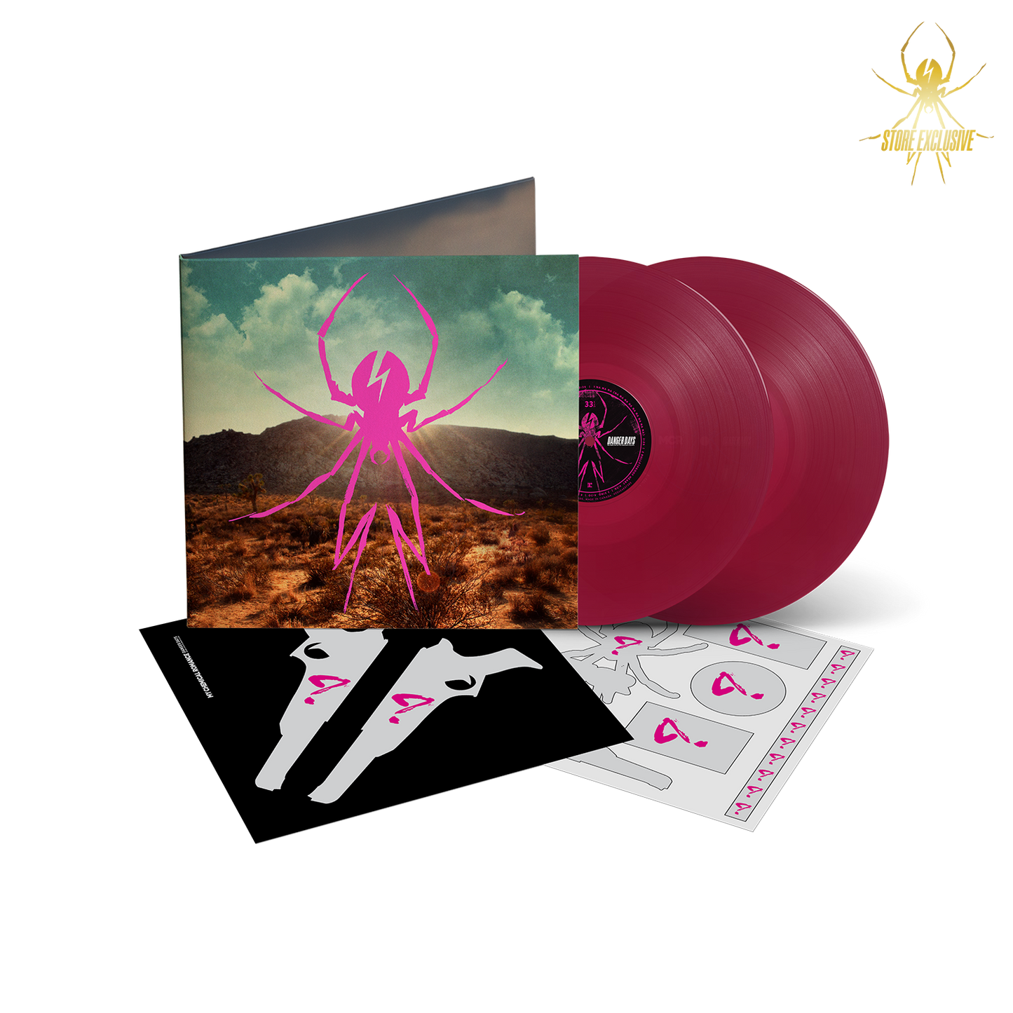 Danger Days (Deluxe Edition) Spotify Exclusive Ruby Vinyl 2LP