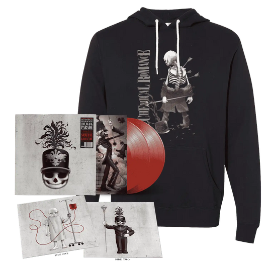 The Black Parade 20th Anniversary Edition (Deluxe) Exclusive Gatefold Bloodline Red Vinyl 2 LP & Hoodie Fanpack