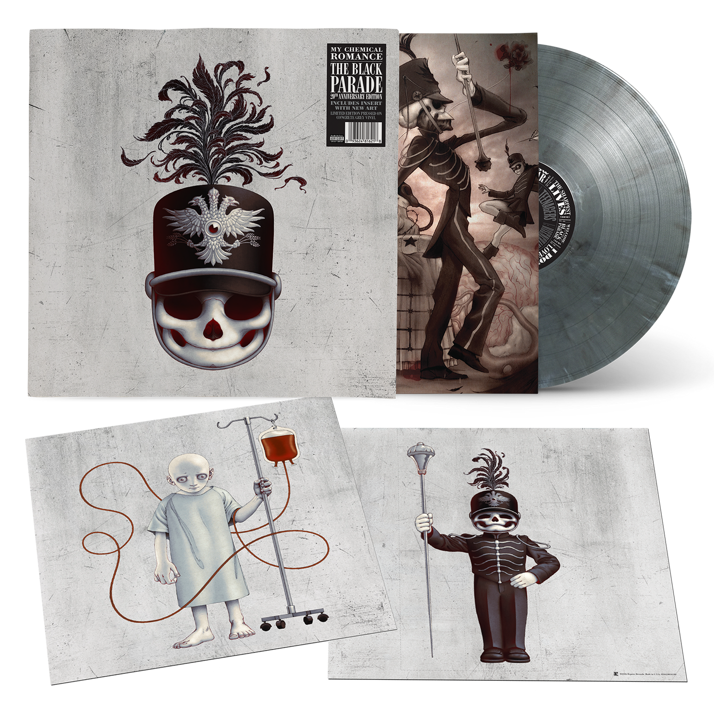 The Black Parade (20th Anniversary Edition) Concrete Grey Vinyl LP
