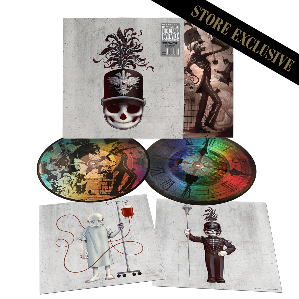 The Black Parade (20th Anniversary Edition) Laser-Etched Hologram LP