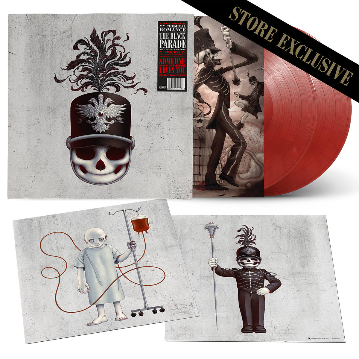 The Black Parade (20th Anniversary Deluxe Edition) Exclusive Bloodline Red 2LP