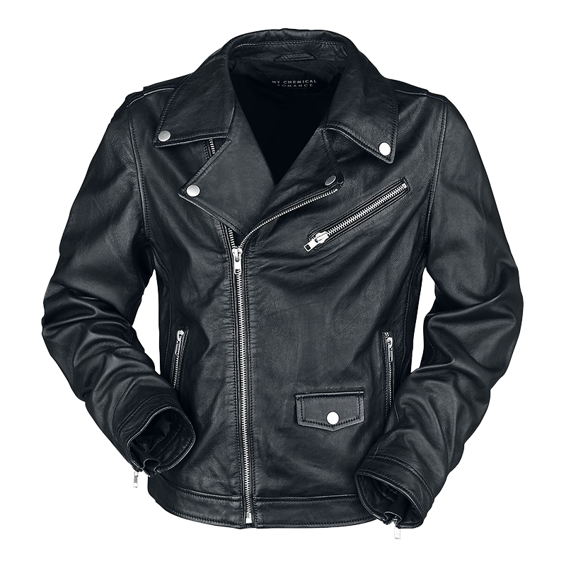 NJ Cross Leather Motorcycle Jacket