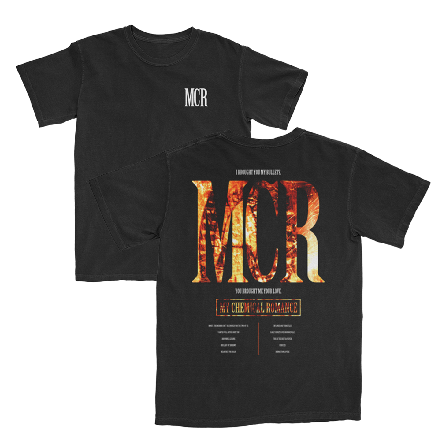 Mcr shirt sales
